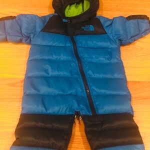 The North Face 3 months snowsuit